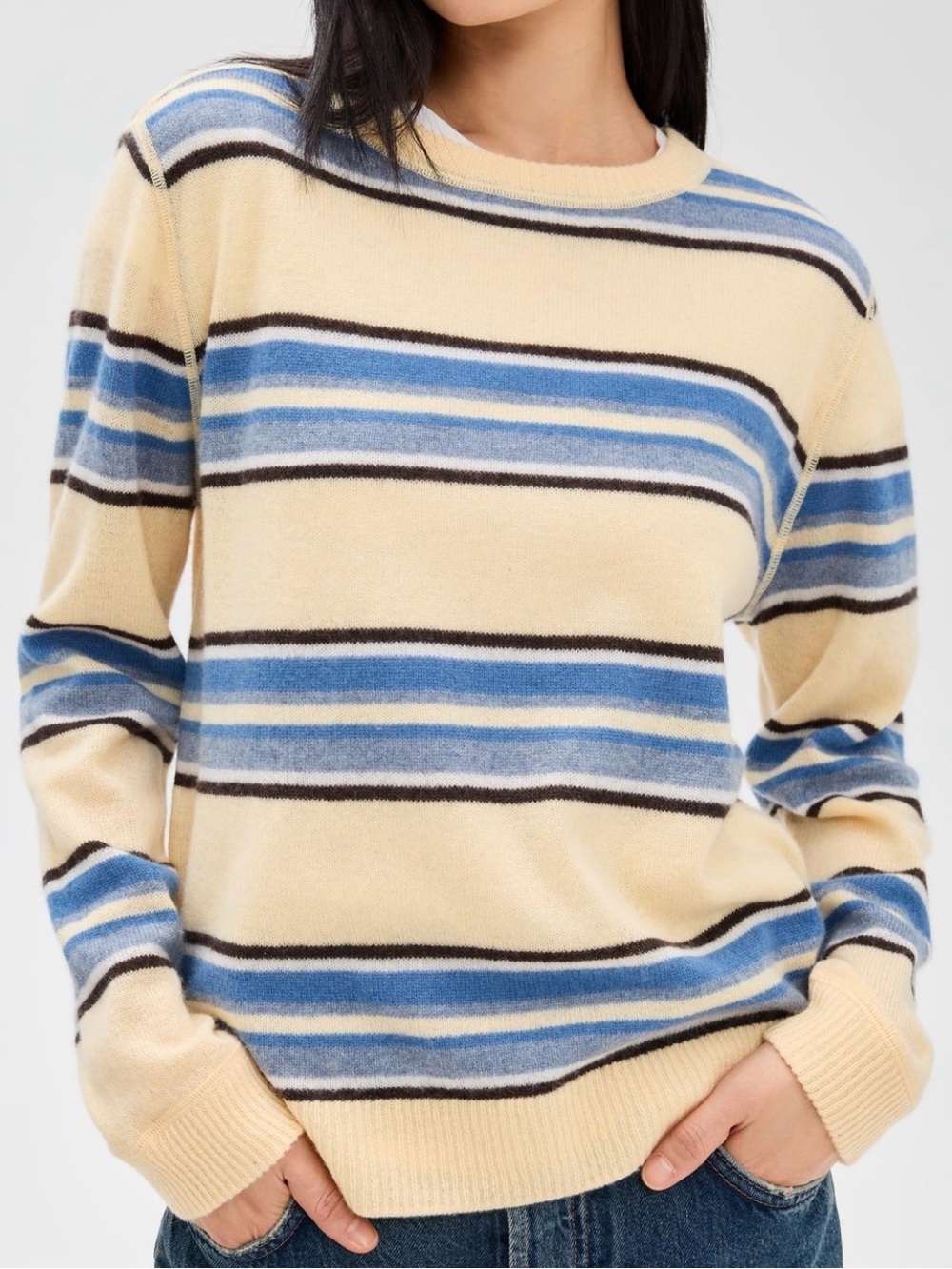Reformation Cashmere Boyfriend Sweater NEW NWT